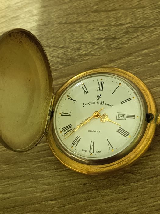 Ceas De Buzunar Elvețian Jacques Du Manoir Quartz