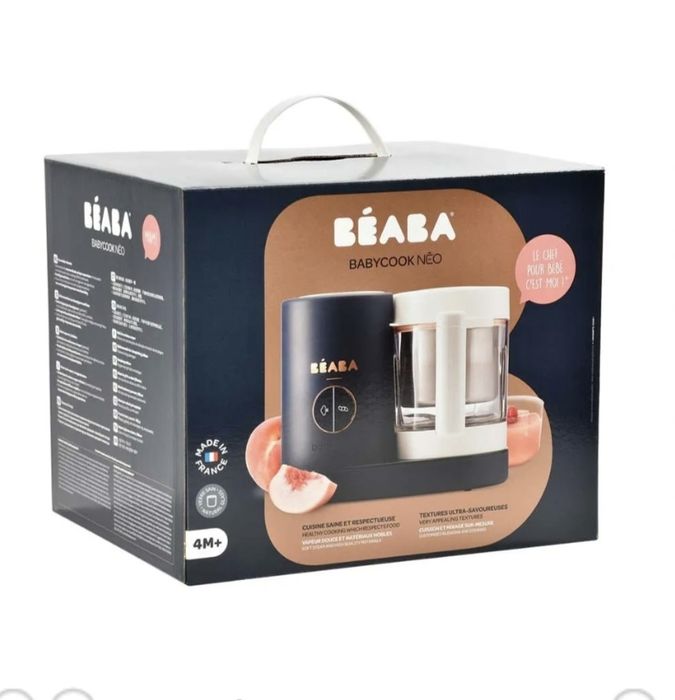 Beaba Babycook Neo Night Blue - Уред 4in1 за приготвяне на бебешка хра
