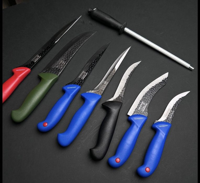 SET Macelarie Black Edition 8 piese
profesionale fier forjat