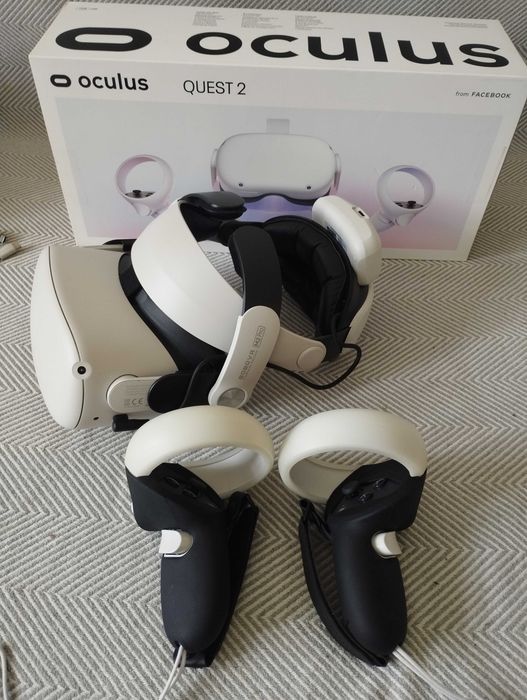 VR очки Oculus / Meta Quest 2 128 gb  +  BoboVR M2 Pro + аксессуары