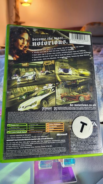 Need for speed Most Wanted 2005 Xbox Original