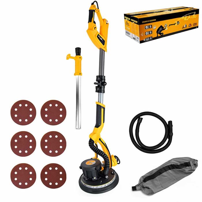 Girafa, Masina slefuit cu aspirator si gat flexibil Rotor 750W