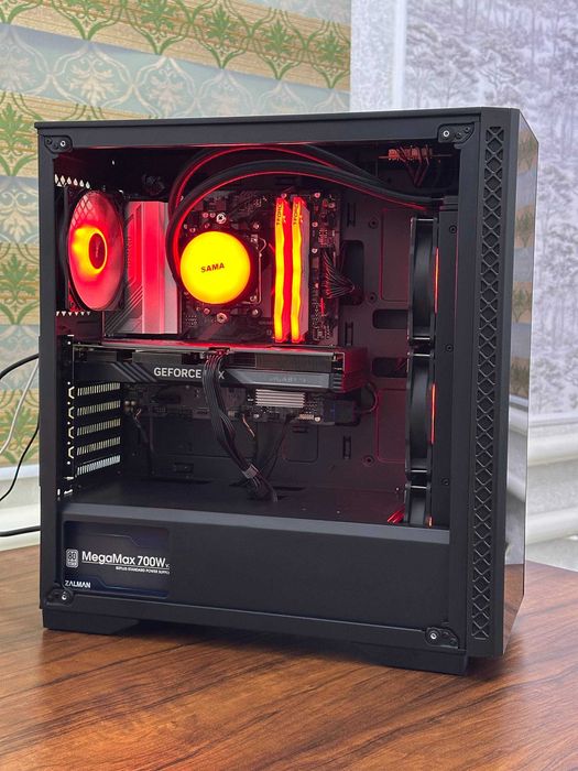 Игровой компьютер: Ryzen 5 7600X | RTX 4060 | DDR5 16GB | 1TB NVMe