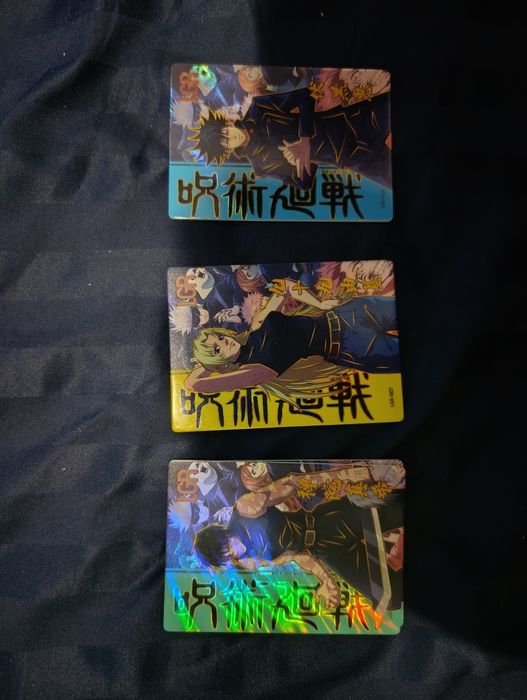 Коллекционные карточки аниме Магическая Битва