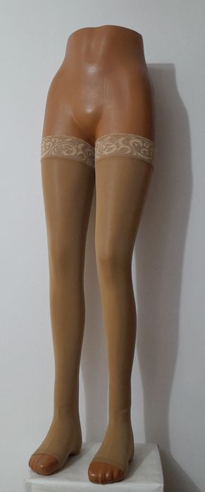 Ciorapi sport Belsana Microsoft Elegance, CCL II, varf deschis Nr. III