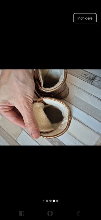 Cizme Enfant 27 lana interior