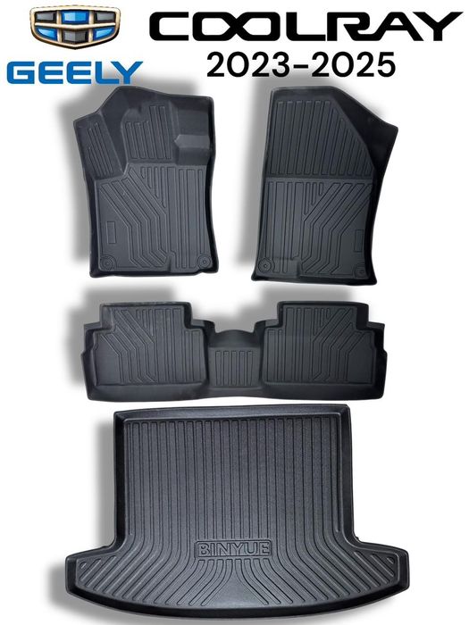 Комплект ковриков для Geely Coolray 2023/2025 (4 шт.)

Передние + задн