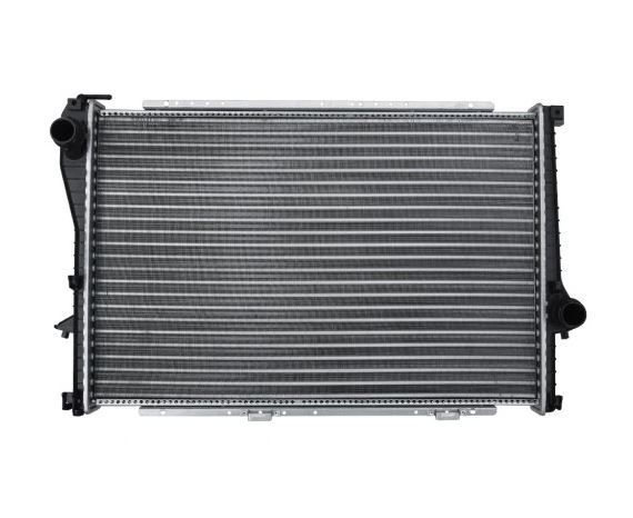 Radiator racire BMW Seria 5 E39, 08.2000-05.2004, 520i/523i/528i, motor 2.2 R6, 125 kw, 2.5 R6, 125 kw, 2.8 R6, 142 kw, benzina, cutie manuala, cu/fara AC, 650x433x34 mm, aluminiu/plastic,