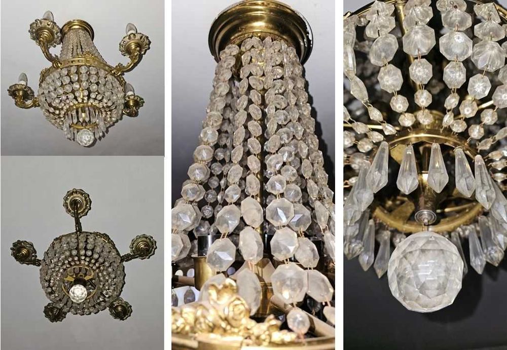 Candelabru, lampi, aplice - vintage