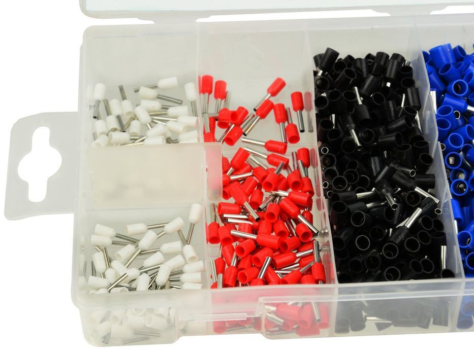 Set 685 terminali papuci de cablu auto, izolati - geko