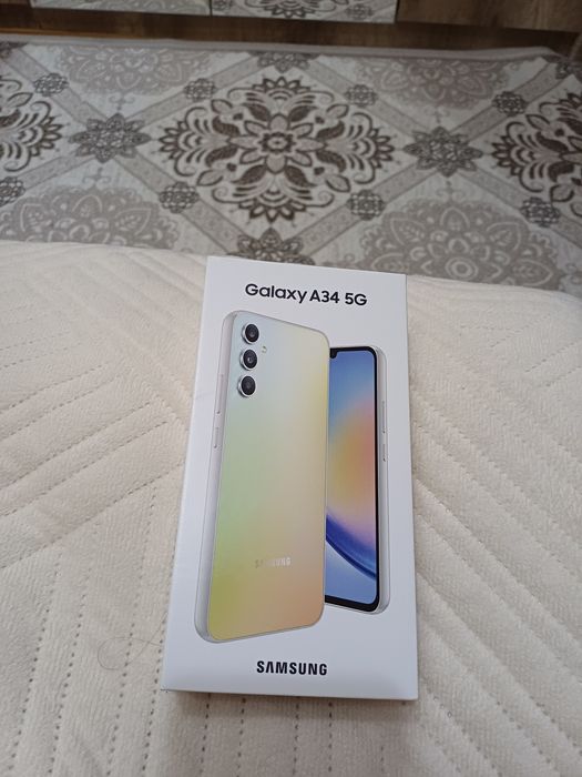 SAMSUNG A 34 Серого цвета