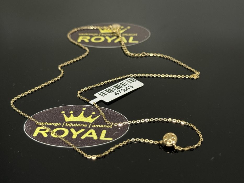 Bijuteria ROYAL : Lant AUR 14K / 1.42 GR