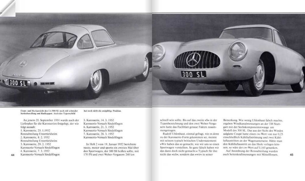 Mercedes-Benz 300 SL книга