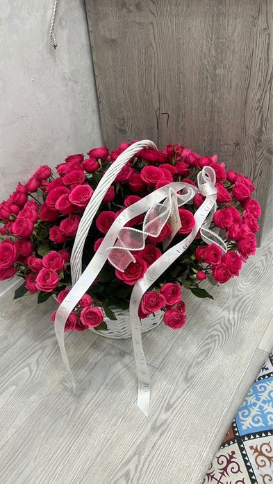 Свежий букет огромный 25к