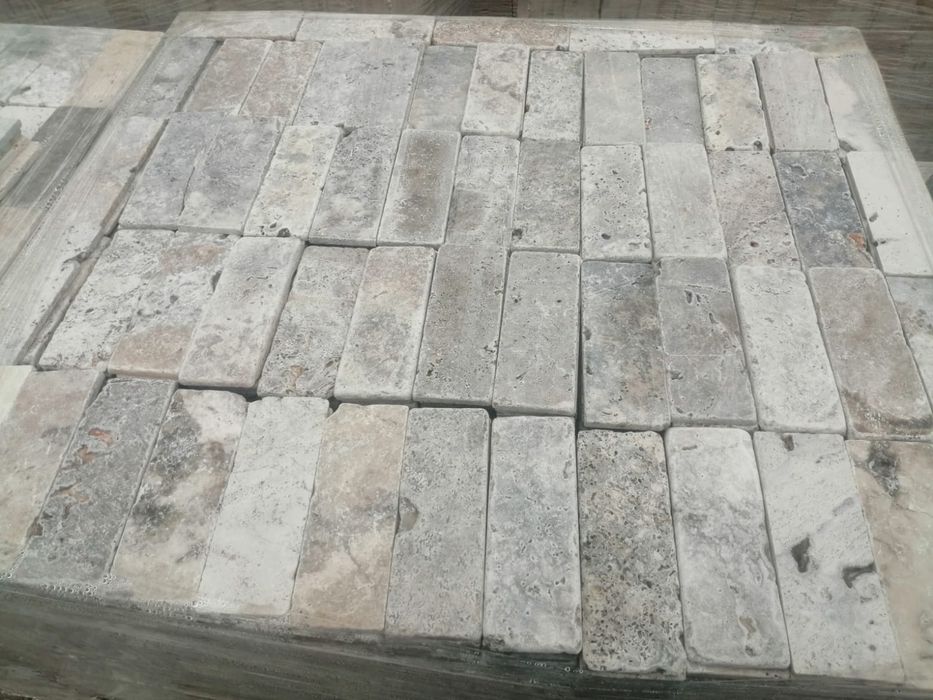 Travertin silver /argintiu 7.5*20*1/6.3*20.3*1