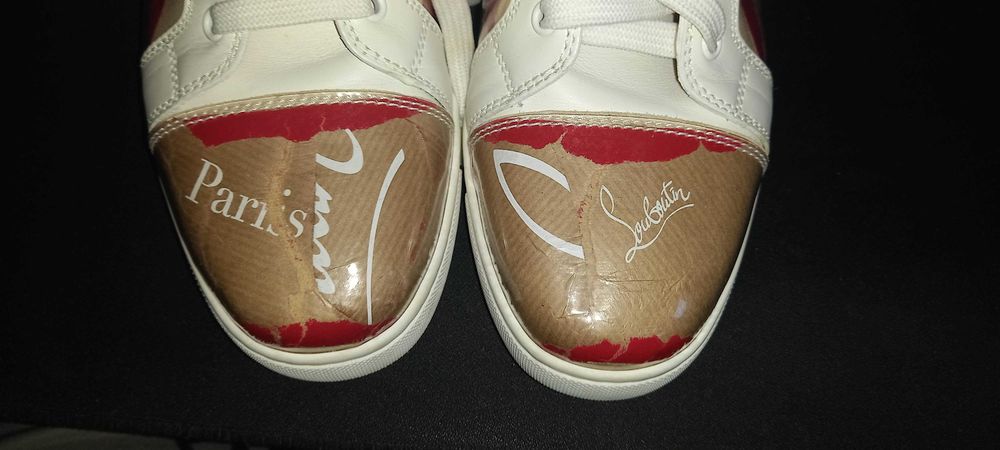 Christian Louboutin Louis Kraft High Top Trainers *ORIGINALI*