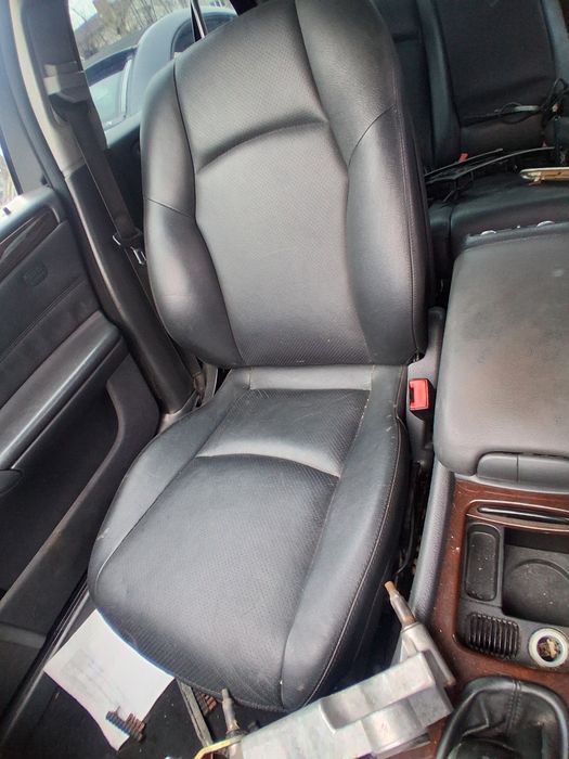 Кожен рекаро  салон с подгрев,памет надуване mercedes w203 седан