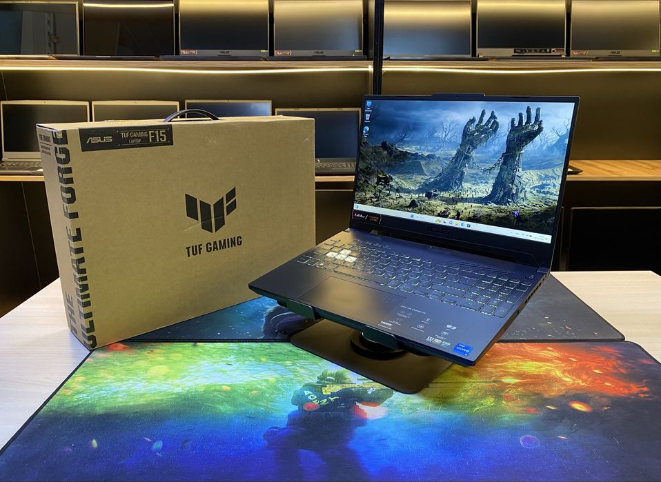 Игровой Ноутбук Asus TUF Gaming F15 Core i5-12500H! 16GB! RTX 3050 4GB