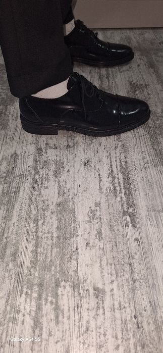 Мъжки костюм класика с обувки