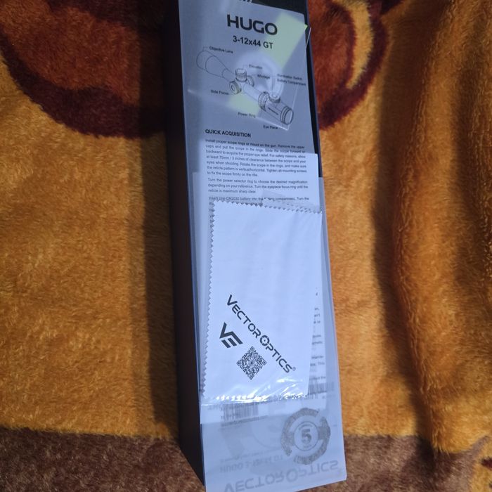 Оптика HUGO, Vector Optics 3-12×44