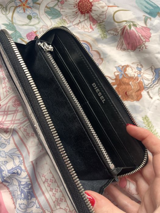 Естествена кожа портмоне/портфейл Diesel оригинално