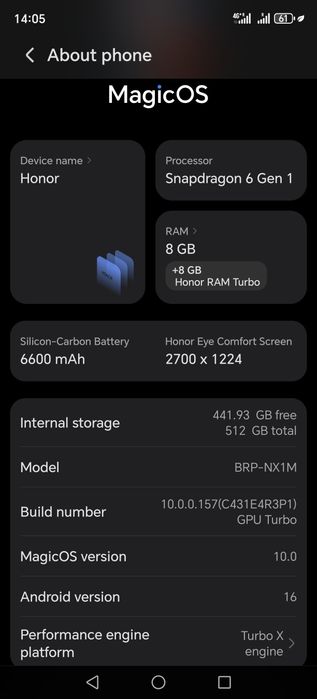 Honor Magic 7 Lite 5G
8 GB | 512 GB | Dual-SIM | Titanium Purple