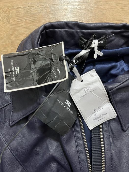 Elisabetta Franchi кожено боди размер M