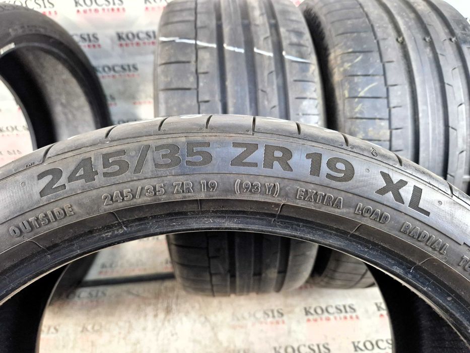 Anvelope second hand vara 245 35 19 Continental