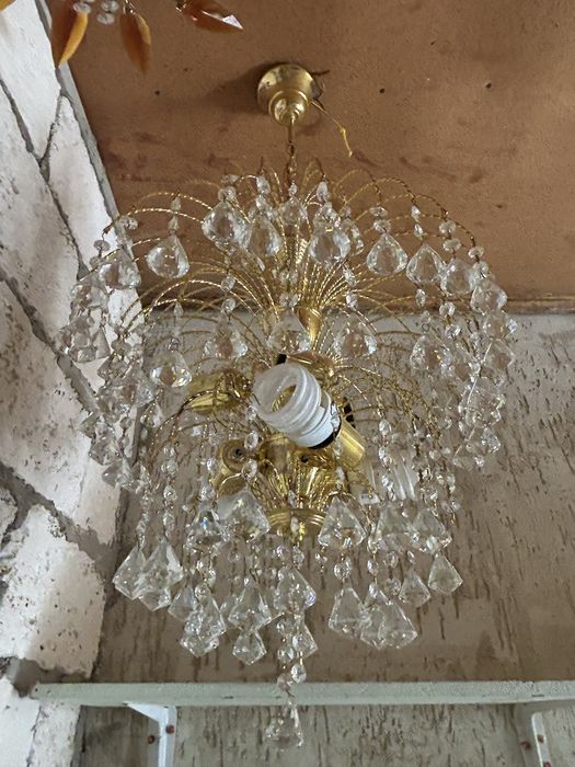 Люстра хрустальная