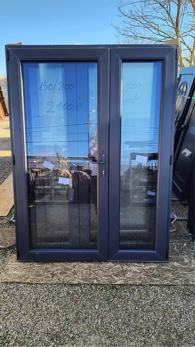 Usi gri antracit simple de la 1350 lei