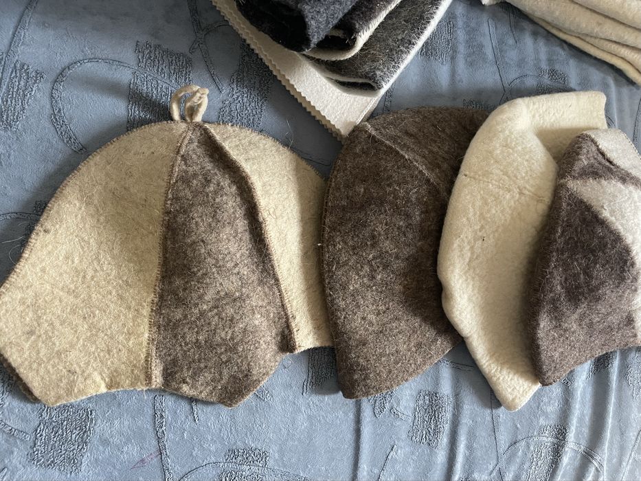 Банные  Шапки большие