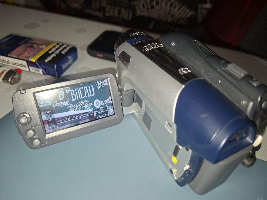 MiniDVD Canon, funcțional