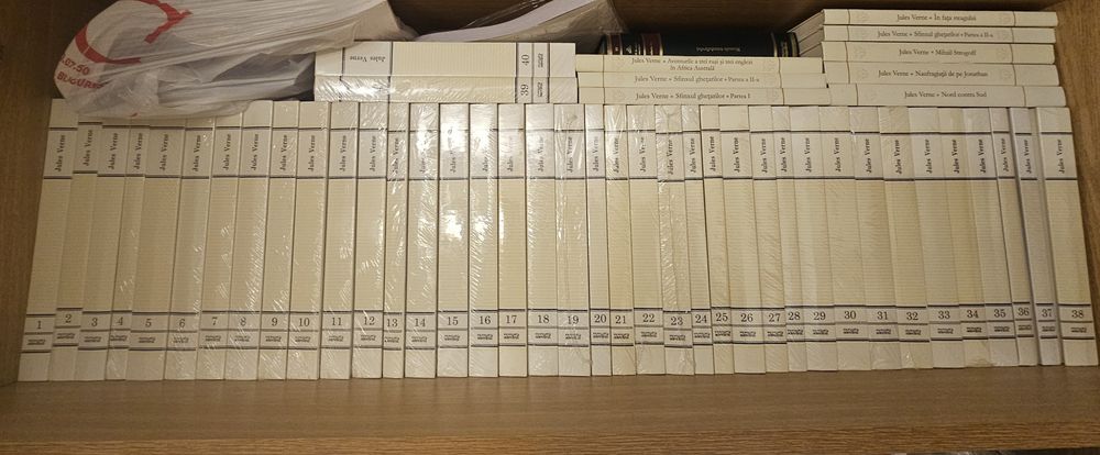 Colecție de lux Jules Verne completă impecabil