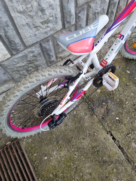 Bicicleta cube copii Fetite- 5-9 ani  roti 20