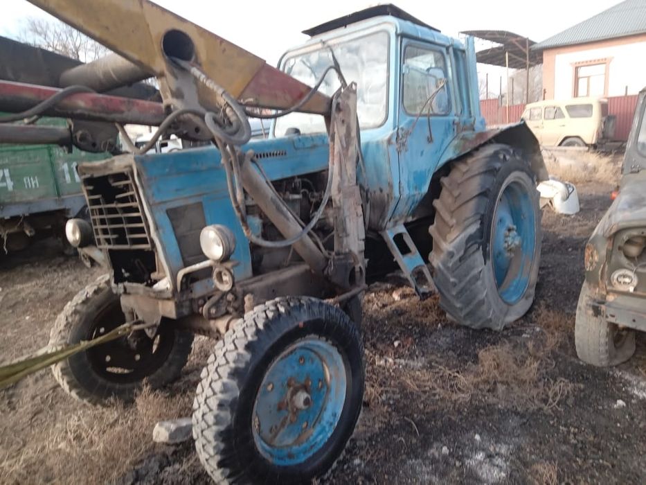 Трактор мтз80 установка