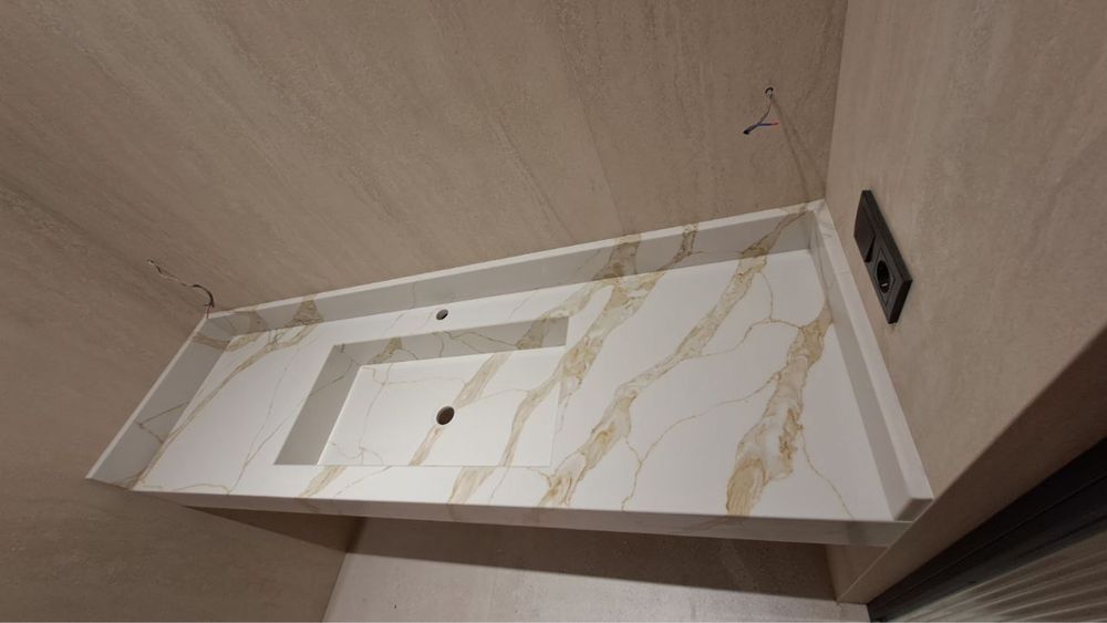 Столешница из кварца акрила качества