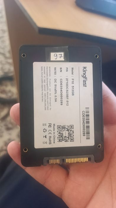 Ssd kingfast 512gb