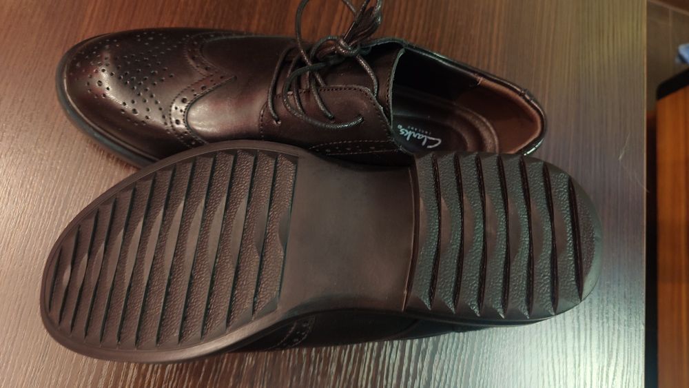 Туфли Clarks (черные)