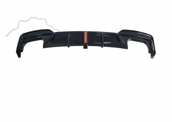 Difuzor Ornament Evacuare dublu stop Led Frana bara spate BMW Seria 6 F06 F12 F13