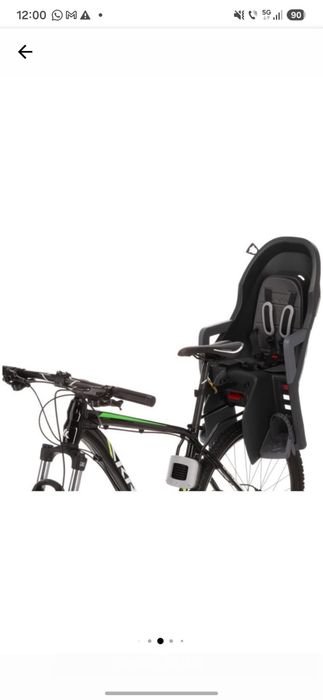 Scaun copii pt biciclete Kross Guppy, 9-22kg