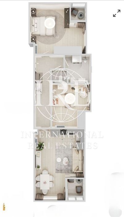 НОВА ЦЕНА! 3-стаен в Варна-Спортна зала площ 85м2 цена 255000 евро