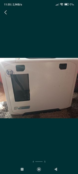 Carcasa pt PC cu reglaj manual ventilatie