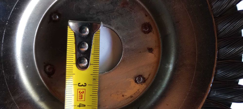 Perie sârmă rotativă / disc curățat buruieni și rugină 8 inch (20 cm) - Nou