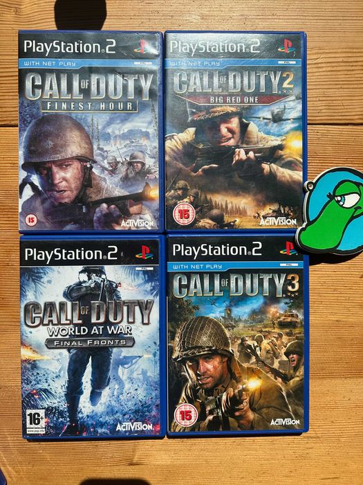 COD Call of Dury Колекция PlayStation 2 PS2 Плейстейшън 2