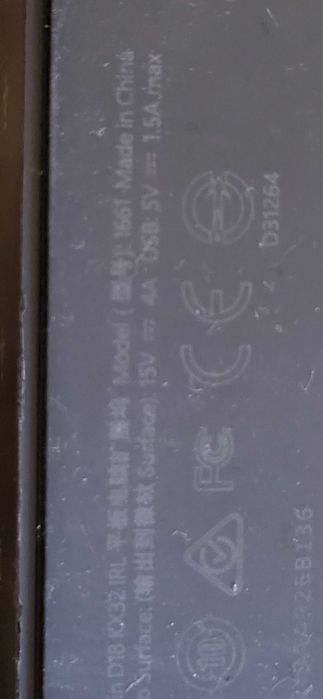 Dock Incarcare A1661 Surface Pro 3 4 5 6 7 Surface  110 lei fuctional