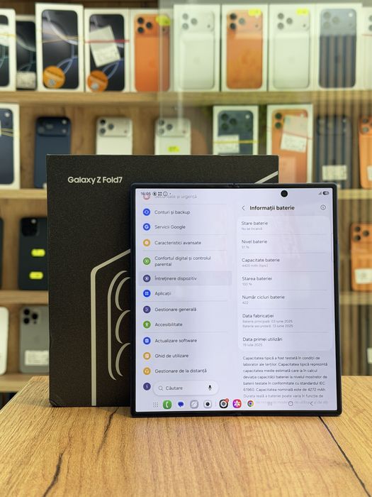 Samsung Fold 7 512Gb Blue/Baterie100%/Garantie 12 luni @atsgsm.ro
