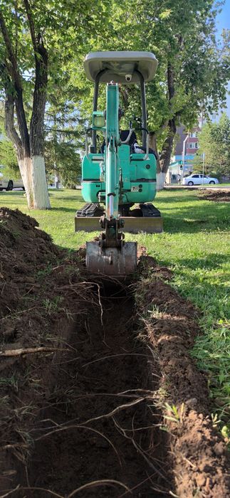 Мини экскаватор гидромолот услуги демонтаж пола стен