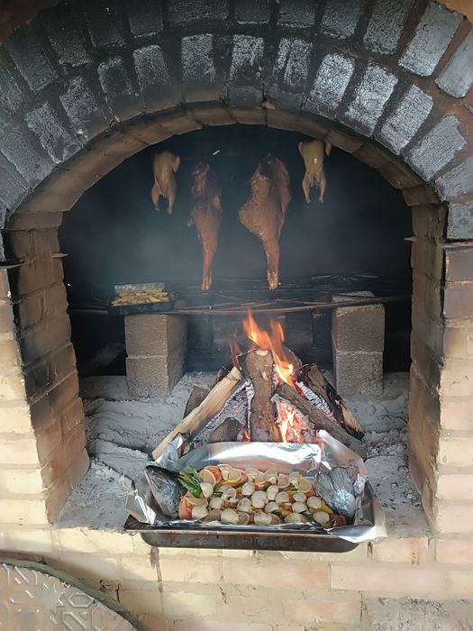 Барашек куры утки кролики рыба в  тандыре