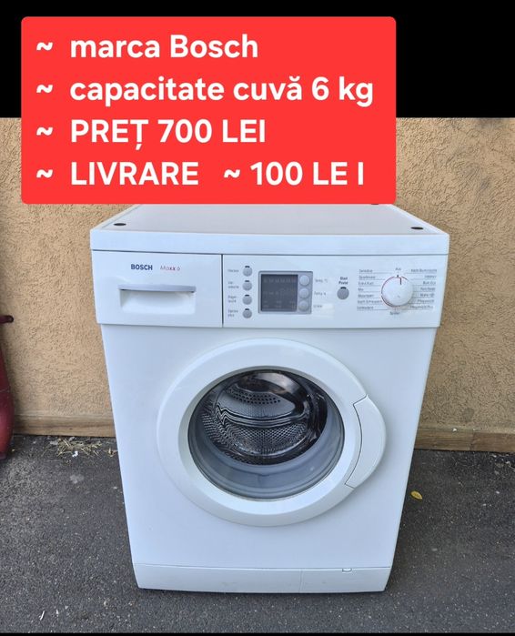 Masini de spalat rufe Bosch / Siemens,  import Germania.  W 10050 P