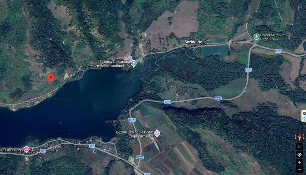 Terenuri langa lacul Bezid